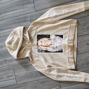Beige Britney Hoody